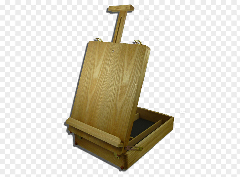 Painting Easel Table Art Wood PNG