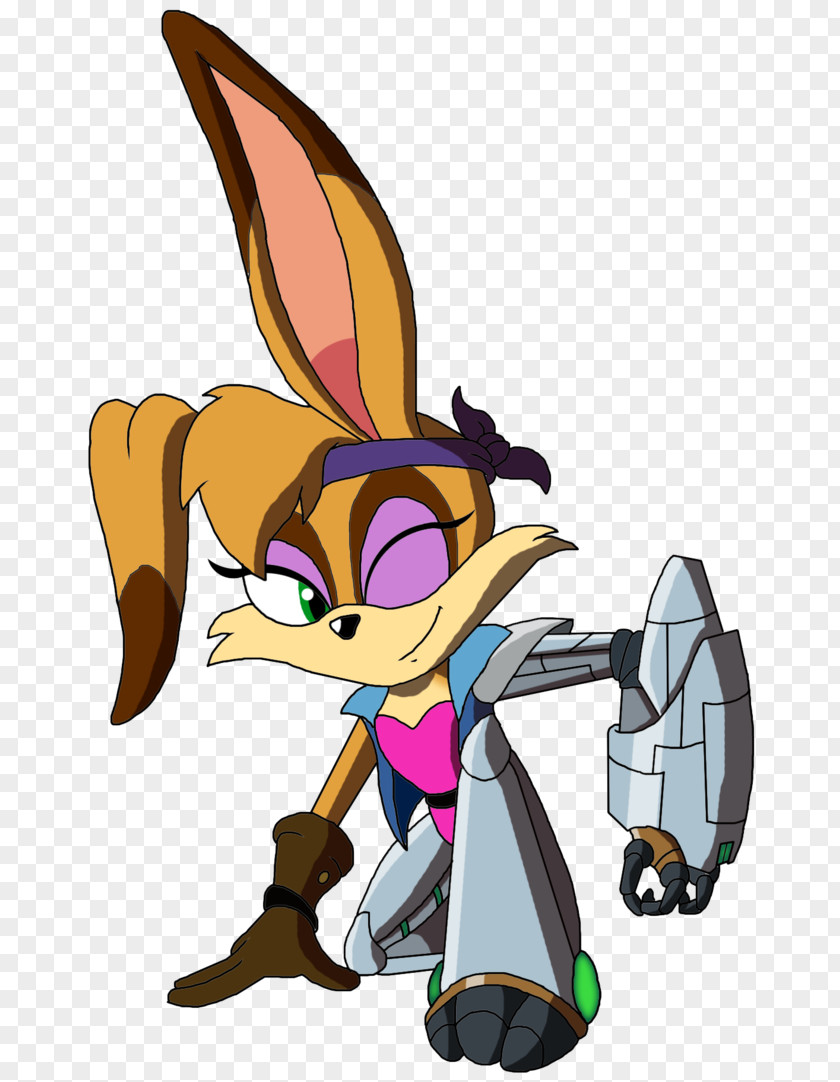 Sonic Forces Metal Princess Sally Acorn The Hedgehog Bunnie Rabbot PNG