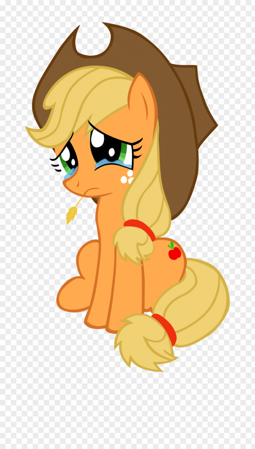 Apple Applejack Pony Rarity Horse PNG