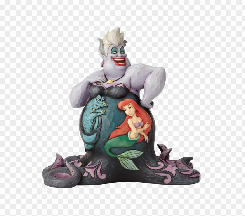 Ariel Ursula Figurine Villain Collectable PNG