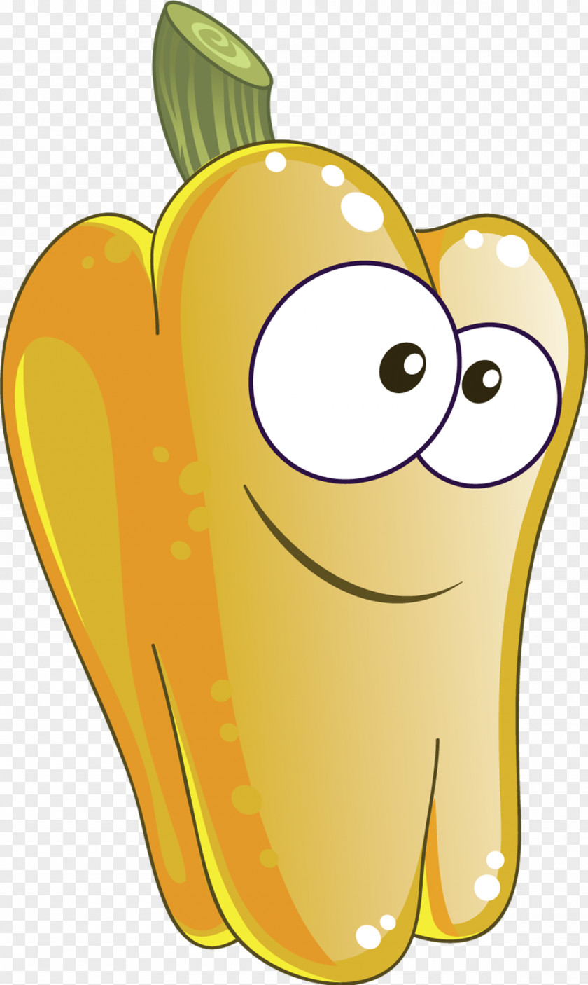 Child Yellow Pepper Bell Fruit Vegetable PNG