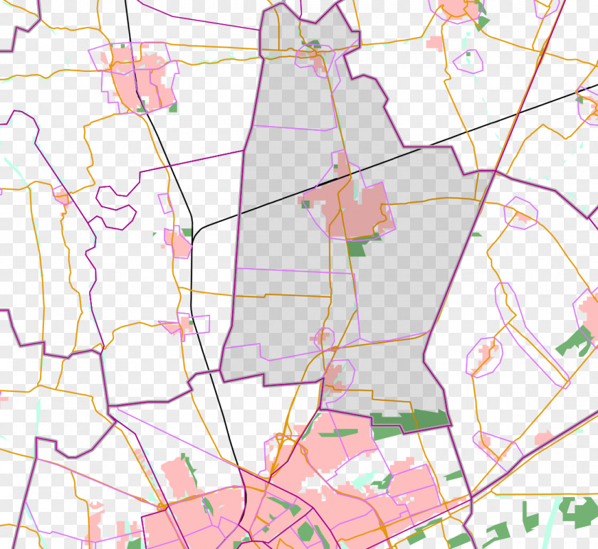 District Roads Loppersum, Netherlands Pink M PNG