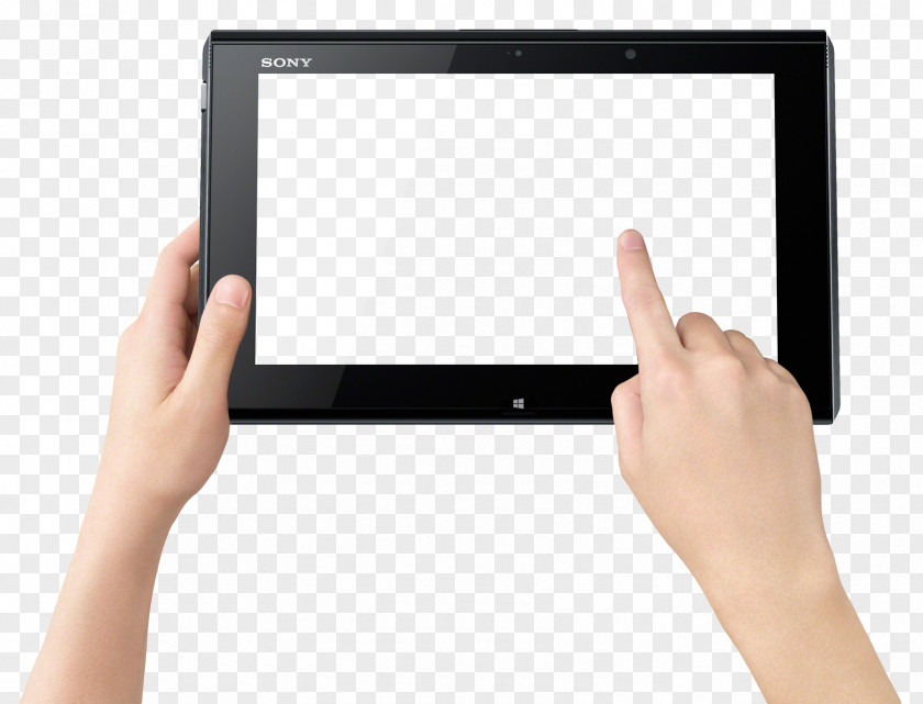 Finger Touch Tablet Touchscreen Display Device Computer Monitor PNG