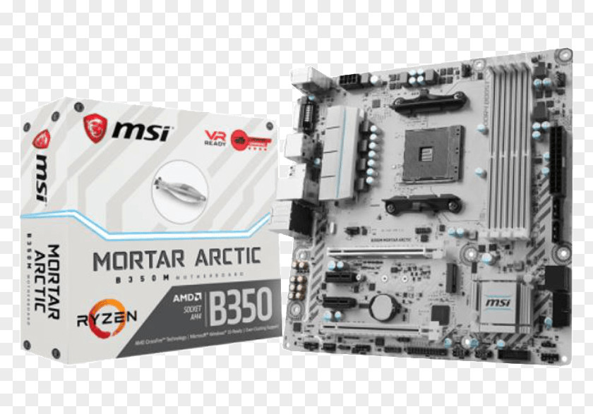 Motherboard Socket AM4 MicroATX Micro-Star International Ryzen PNG