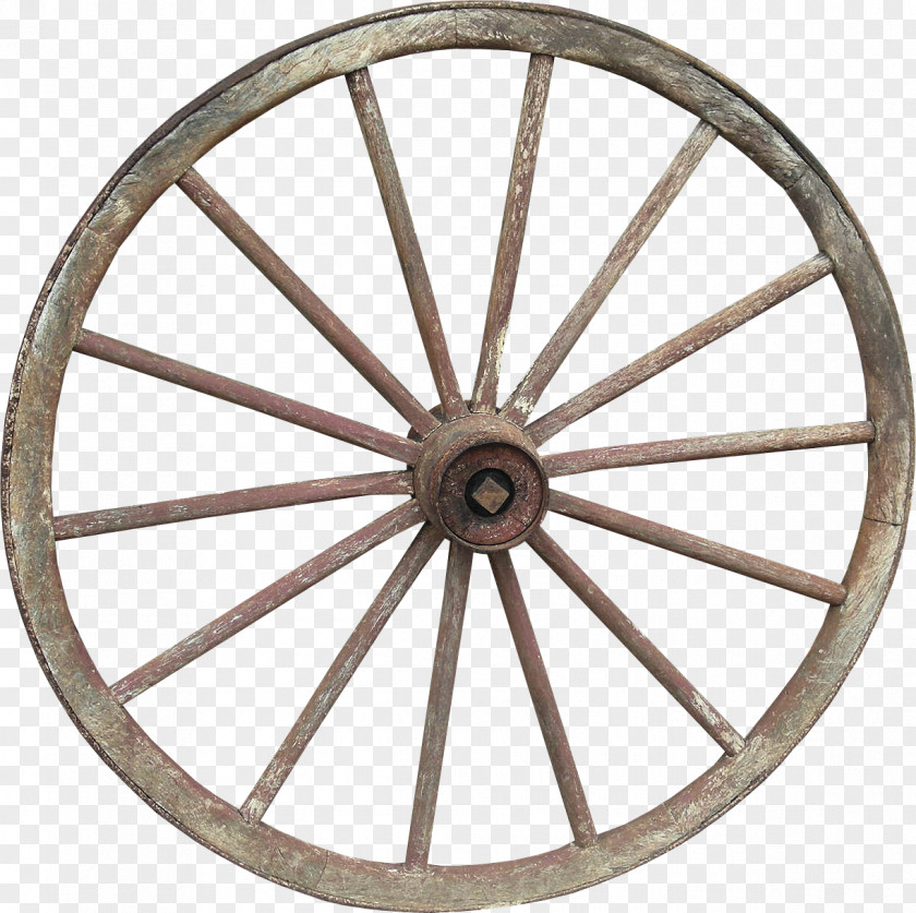 Wheel Rim Wagon Cart Spoke PNG