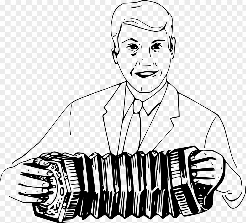 Accordion Concertina Drawing Musical Instruments PNG