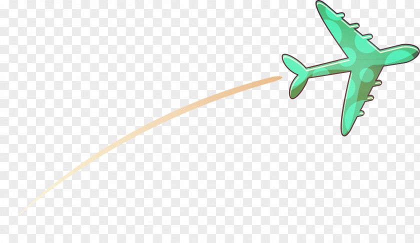 Hand-painted Aircraft Airplane Drawing PNG