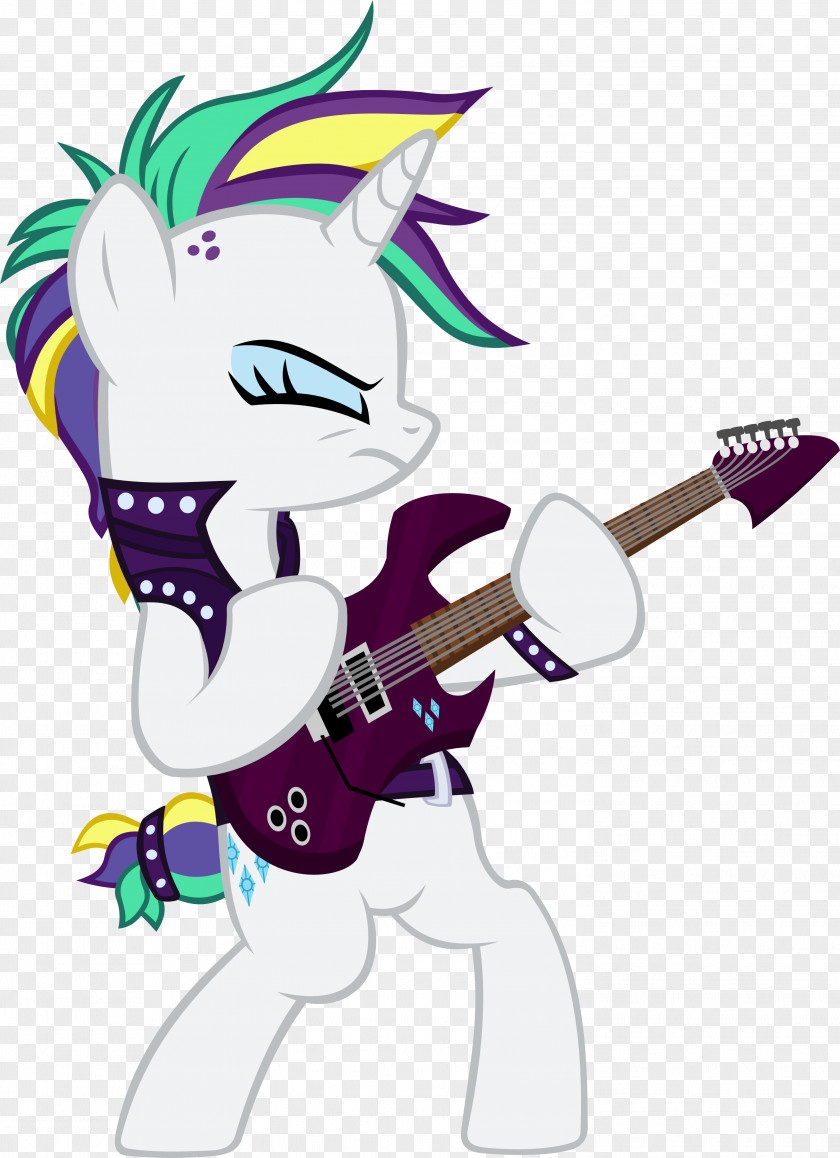 Looking Vector Rarity Pinkie Pie Guitarist Punk Rock PNG