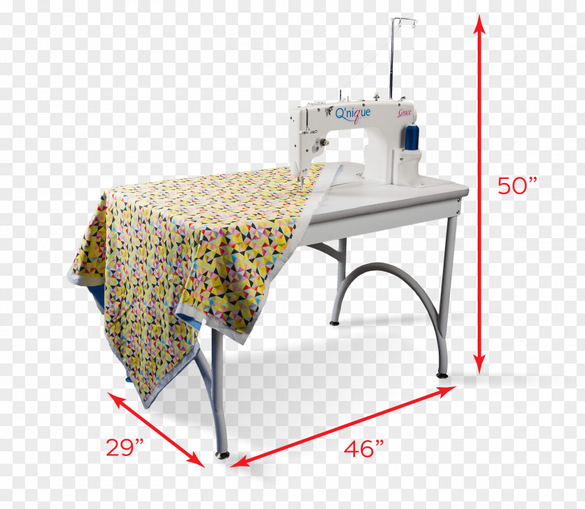 Machine Quilting Table Sewing Machines PNG