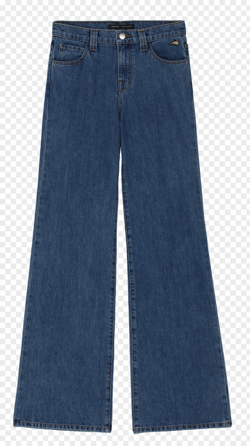 Mood Wide-leg Jeans Pants Denim Belt PNG