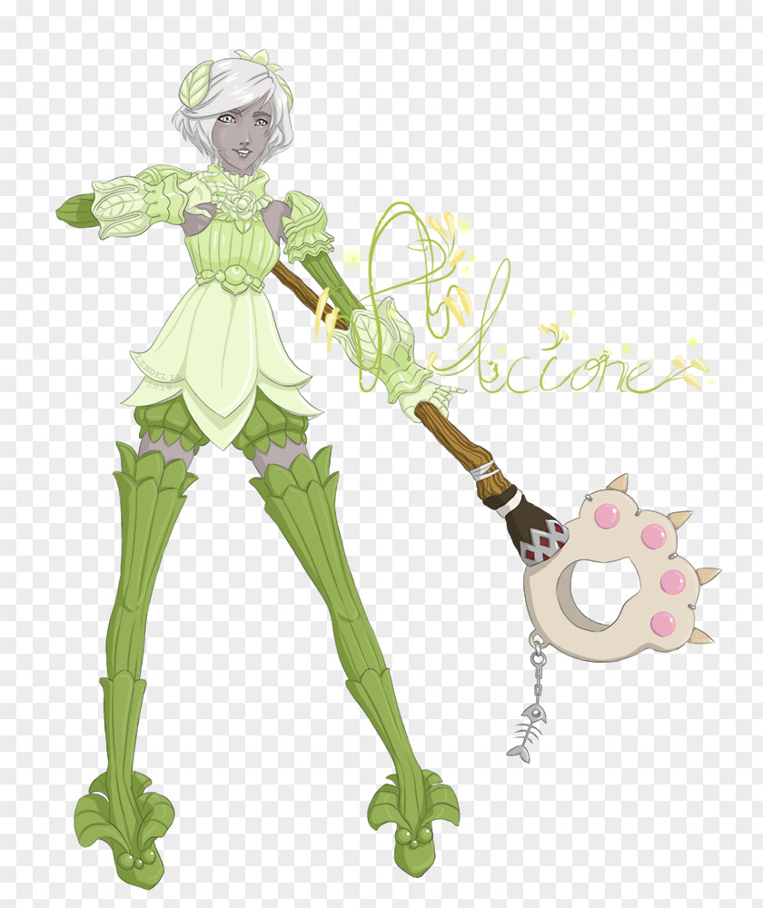 Plate Set Costume Design Cartoon Green Flowering Plant PNG