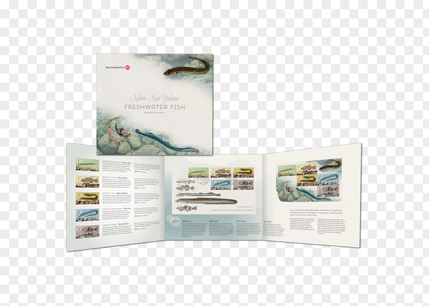 Presentation Pack New Zealand Post Freshwater Fish Fresh Water PNG