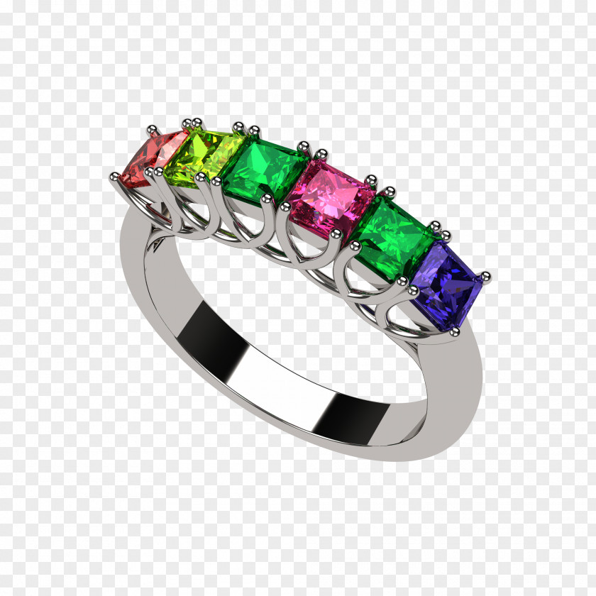 Ruby Ring Birthstone Gemstone Jewellery PNG