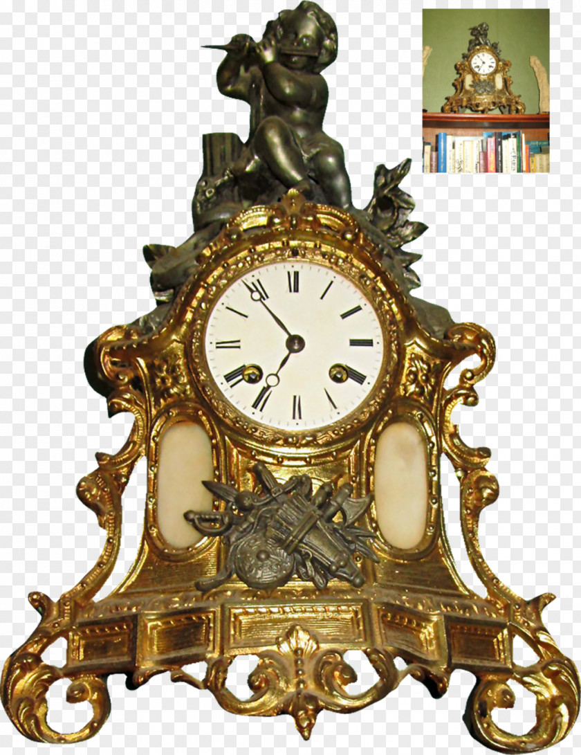 Table Clock Antique DeviantArt PNG