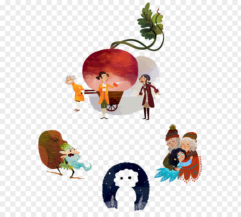 A Family Of Three Giant Radish The Wonderful Wizard Oz Tristin Lowe Drawing Art Illustration PNG