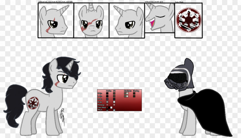 Ben Solo Pony Character Horse Kylo Ren Puppet PNG
