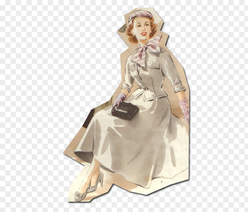 Illustrate France Costume Design Image PNG