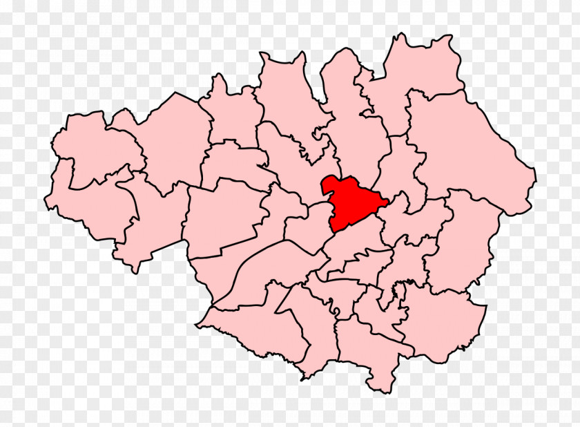 Manchester England Middleton Withington Hyde M Postcode Area PNG