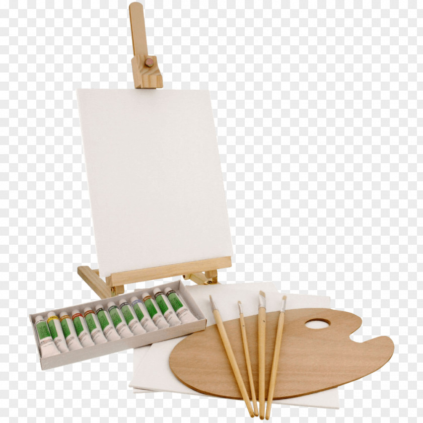 Painting Easel Acrylic Paint Oil PNG