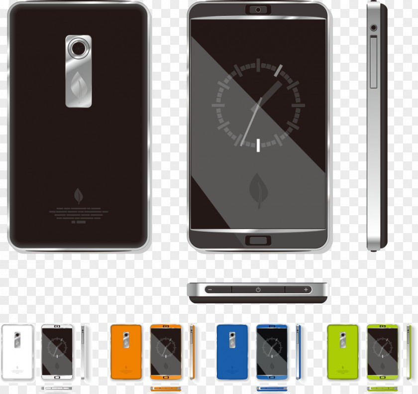 Smartphone Renderings Euclidean Vector Touchscreen Icon PNG