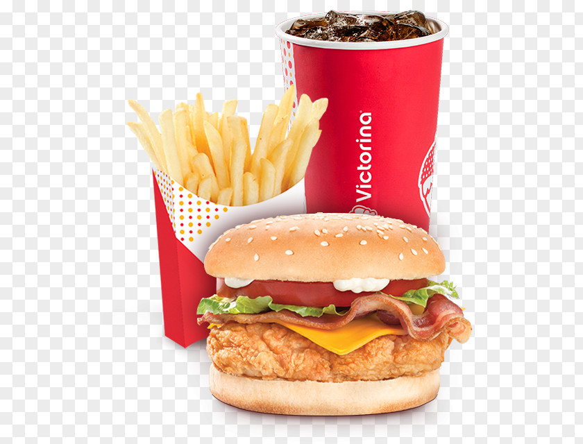 Chicken French Fries Cheeseburger Breakfast Sandwich Roast PNG