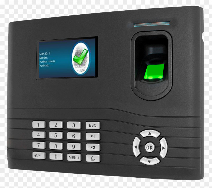 Firecontrol System Fingerprint Time And Attendance Zkteco Access Control Biometrics PNG