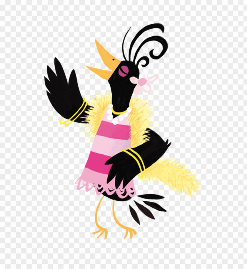 Bird Singing Rooster Chicken Clip Art PNG