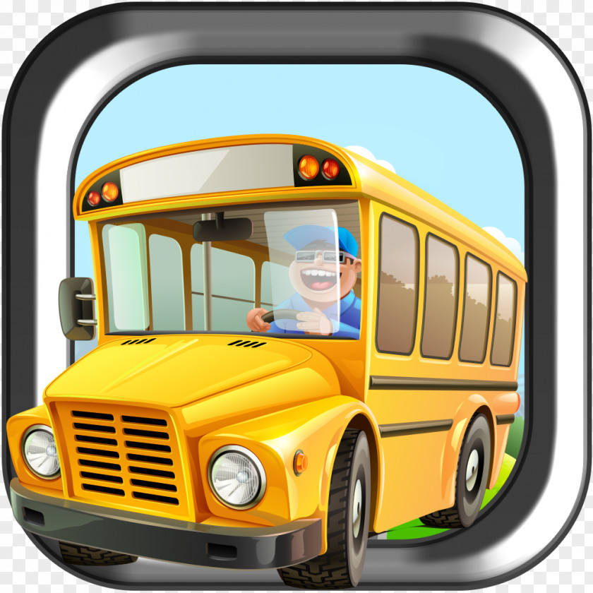 Bus School Clip Art PNG