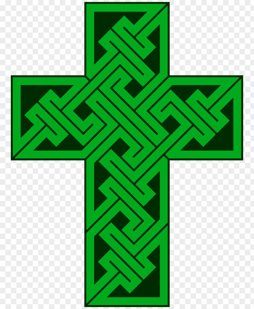Celtic Knot Art Cross Symbol PNG