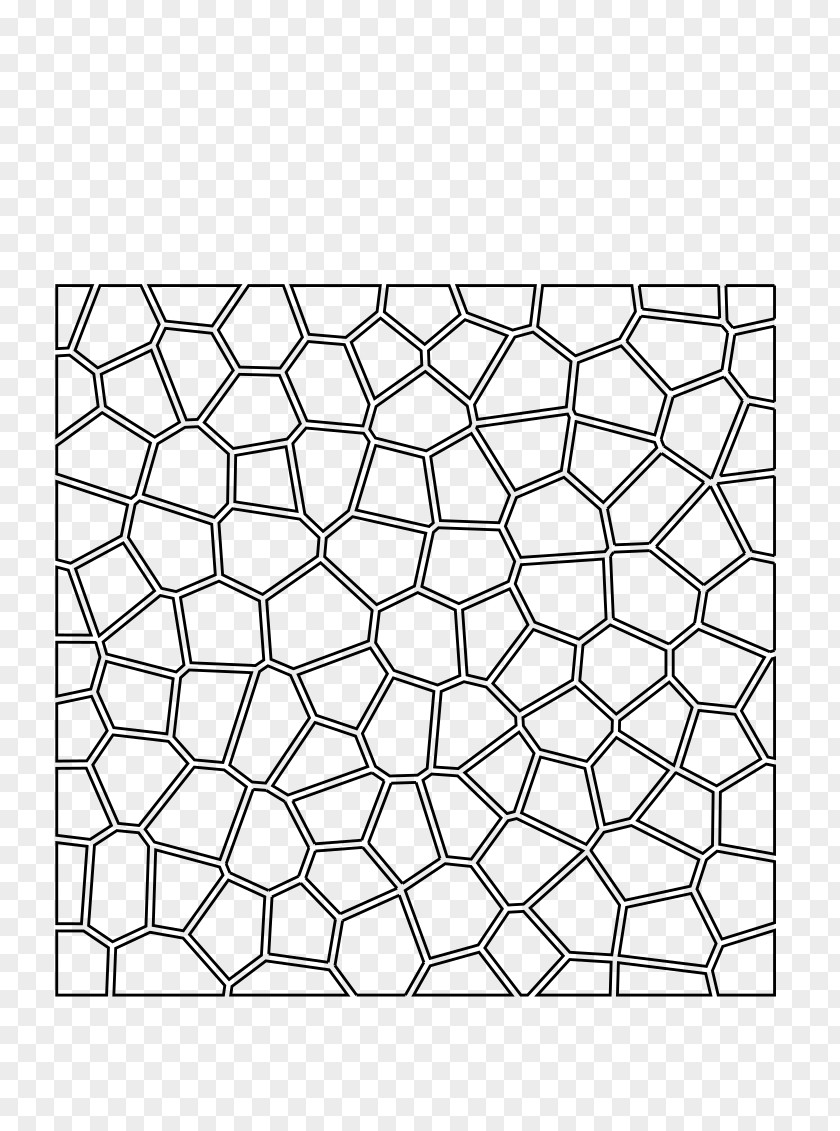 Grasshopper Voronoi Diagram Two-dimensional Space Fibonacci Number Pattern PNG