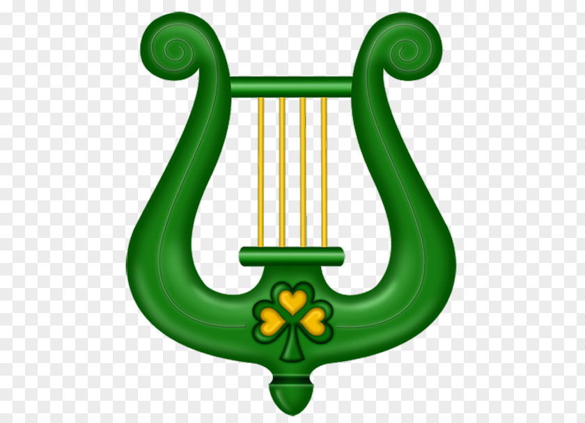 Harpist Cliparts Ireland Saint Patrick's Day Celtic Harp Clip Art PNG
