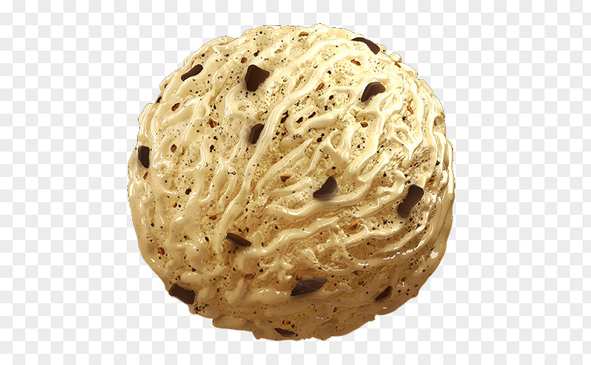 Ice Cream Ball Chocolate Praline Dessert PNG