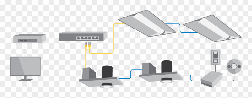 Light Computer Network Light-emitting Diode Power Over Ethernet PNG