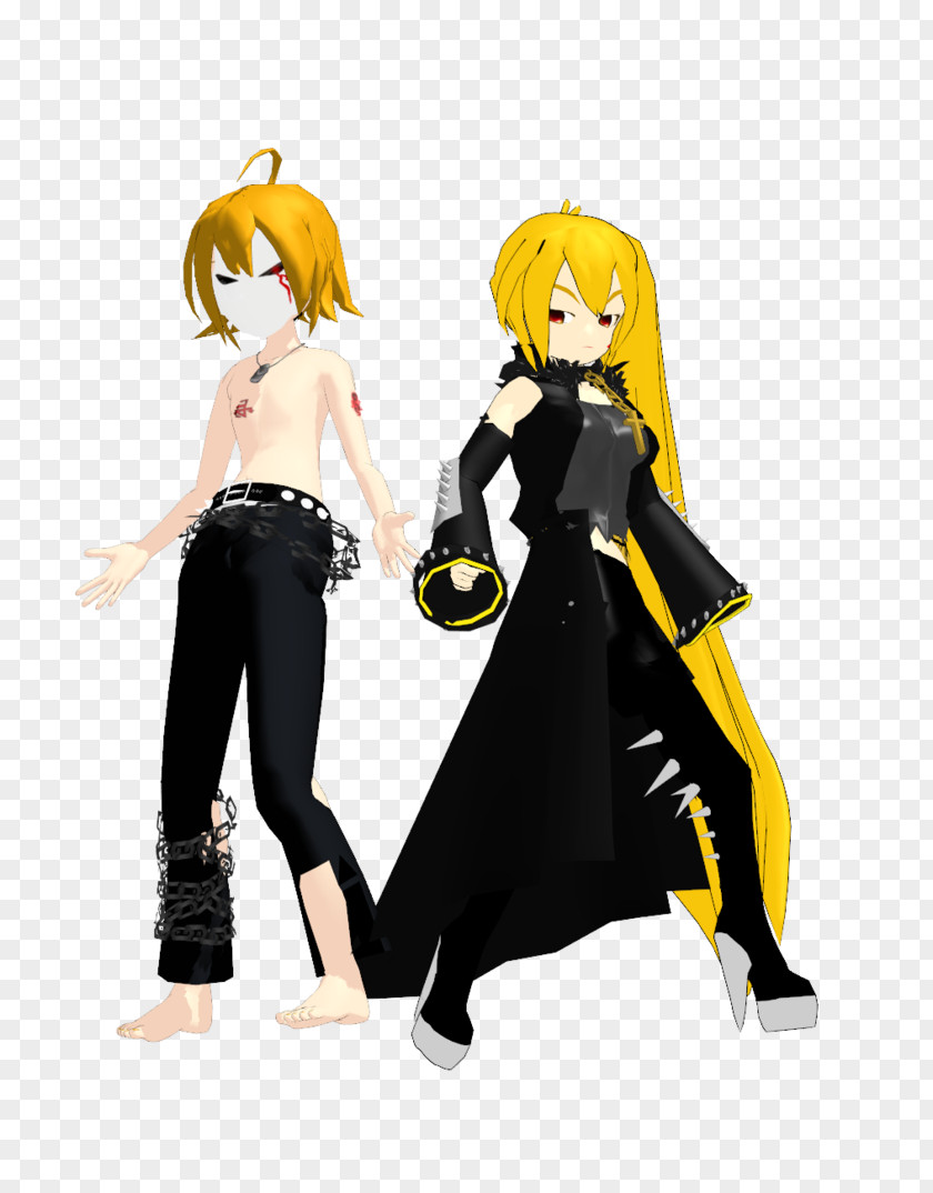 Nero Akita Vocaloid DeviantArt MikuMikuDance Model PNG