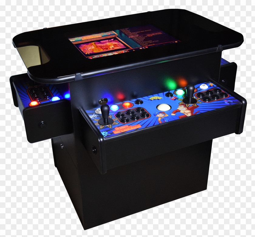 Table Arcade Game Gauntlet Warlords Cabinet PNG