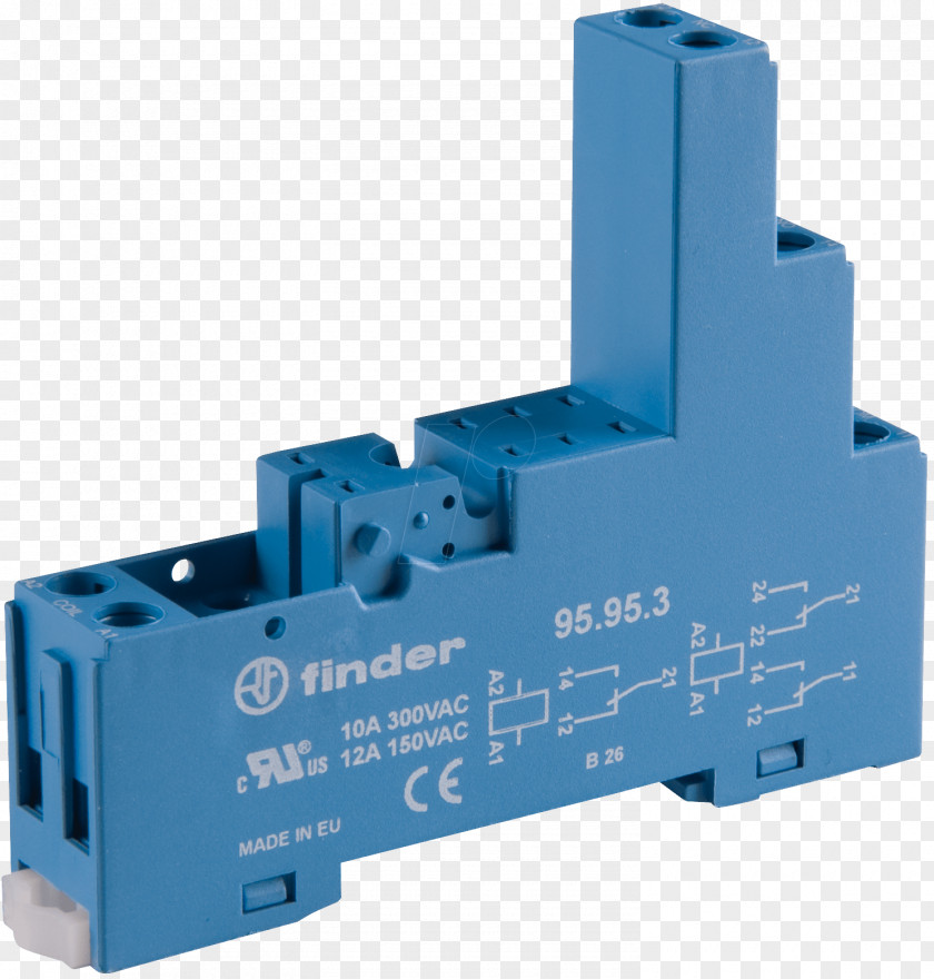 Torch Relay Solid-state Finder Electronics DIN Rail PNG