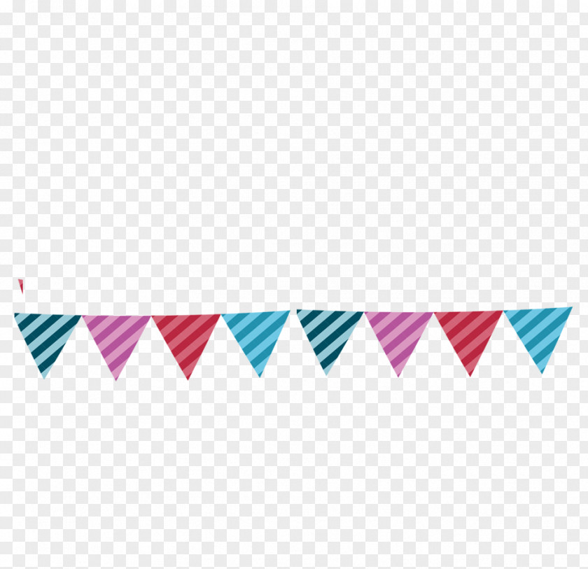Colorful Simple Flag Decoration Pattern Download PNG