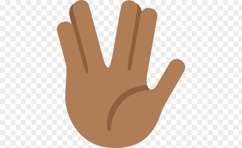 Hand Gesture Vulcan Salute Emoji United States Star Trek PNG