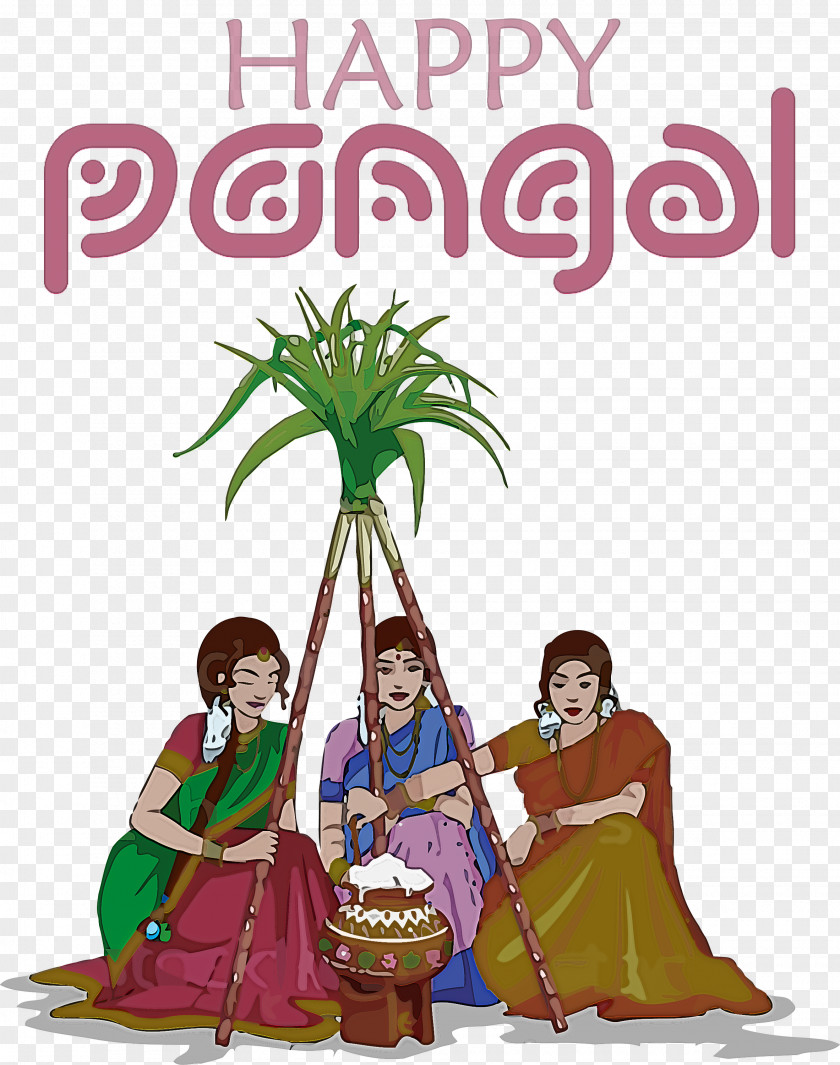 Pongal Happy PNG