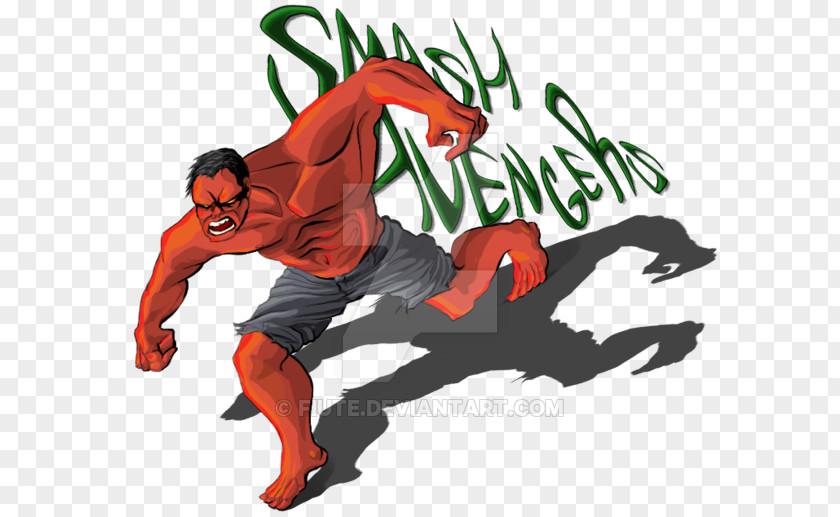 Red Hulk Shoe Legendary Creature Clip Art PNG