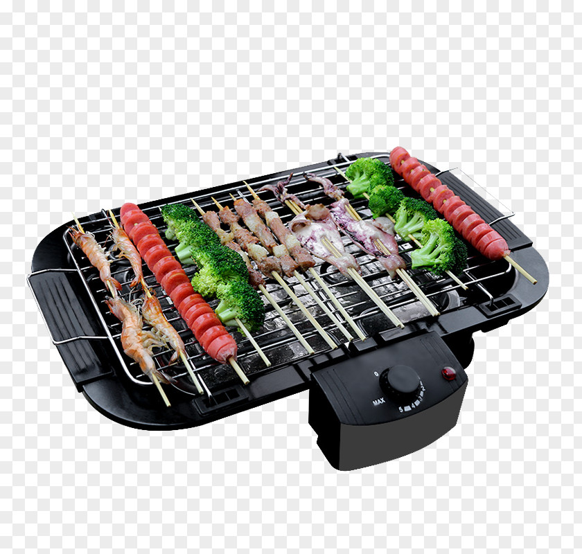 Smoke-free Baked Barbecue Material Korean Churrasco Grilling Oven PNG