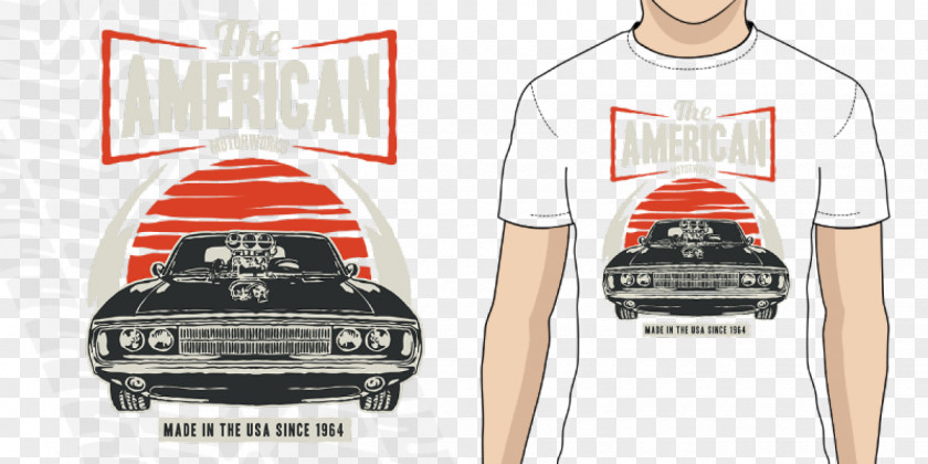 T-shirt Muscle Car Pontiac American PNG