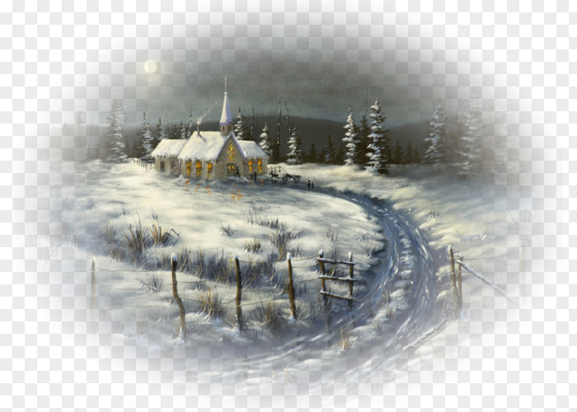 Winter Landscape Blog Desktop Wallpaper .de PNG
