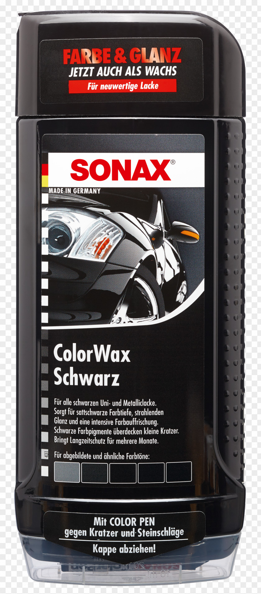 Car Sonax Wax Milliliter Black PNG