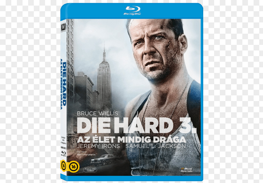 Die Hard Bruce Willis With A Vengeance Blu-ray Disc Trilogy John McClane PNG