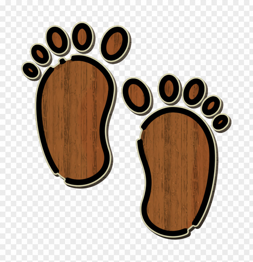 Feet Icon Baby Shower PNG