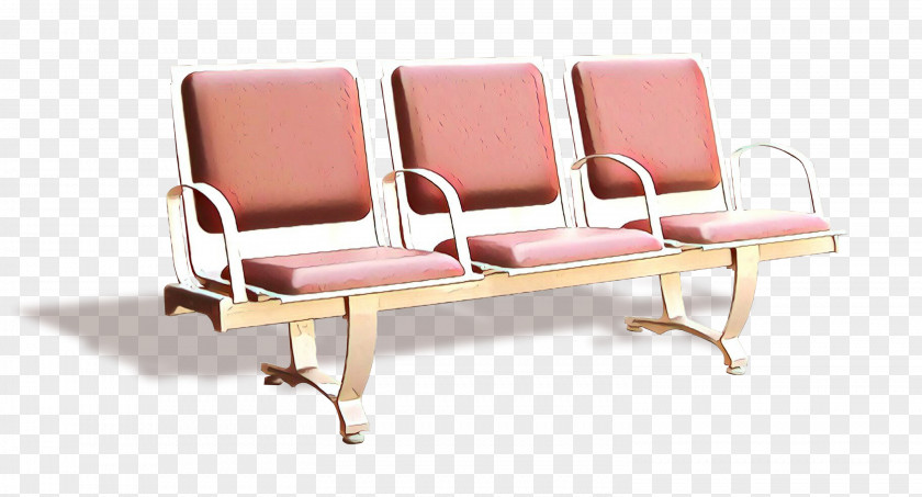 Furniture Chair Pink Armrest Line PNG
