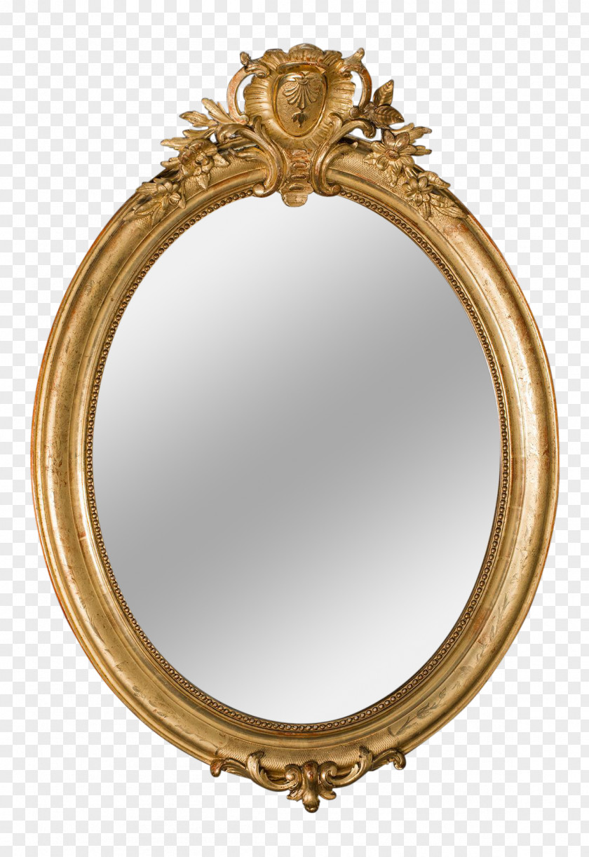 Mirror Oval Cosmetics PNG