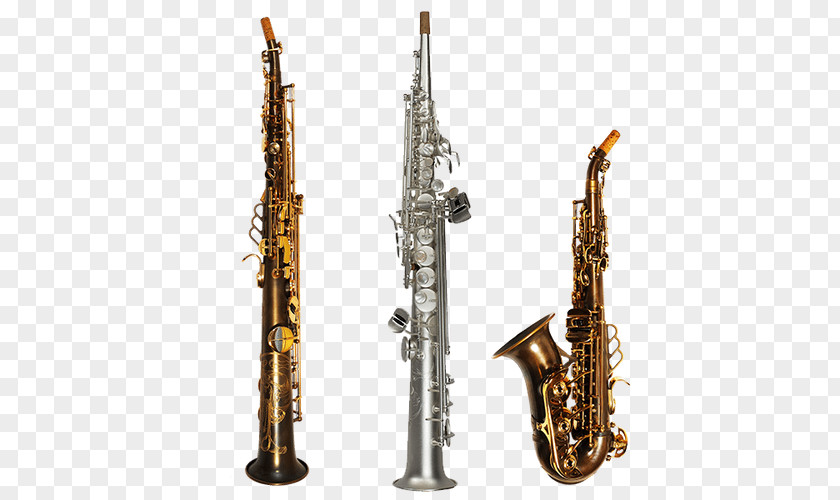 Saxophone Soprano Alto Tenor Musical Instruments PNG