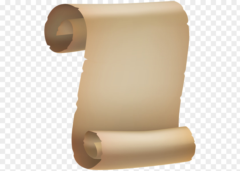 Scroll Kraft Paper Clip Art PNG